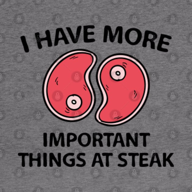 Things At Steak by VectorPlanet